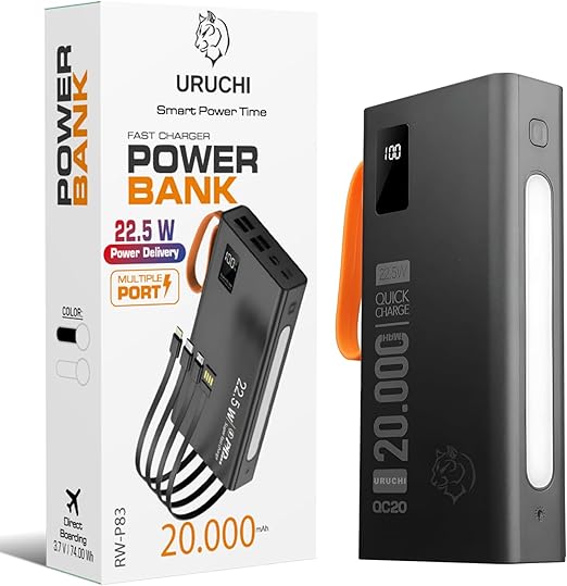 شاحن محمول URUCHI 20000mAh PD