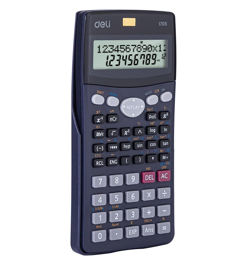 Deli E1710 Scientific Calculator 240F